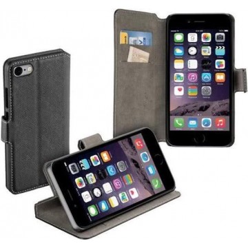 MP Case zwart book case style voor Apple iPhone 7 / 8  wallet case