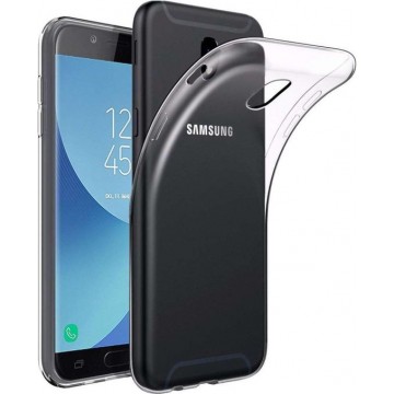 Samsung Galaxy J7 2017 Hoesje - Siliconen Back Cover - Transparant