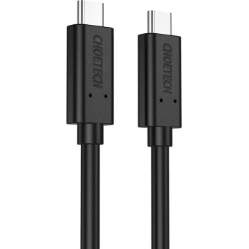 Choetech USB-C naar USB-C kabel USB3.1 Gen1 - 60W - 1M - Zwart