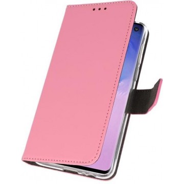 Wicked Narwal | Wallet Cases Hoesje voor Samsung Samsung Galaxy S10 Roze