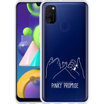 Samsung Galaxy M21 Hoesje Pinky Promise