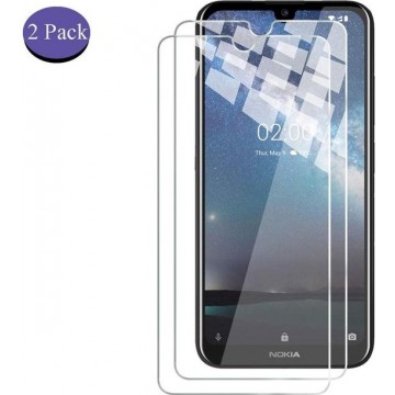 2 Stuks Screenprotector Tempered Glass Glazen Gehard Screen Protector 2.5D 9H (0.3mm) - Nokia 2.3