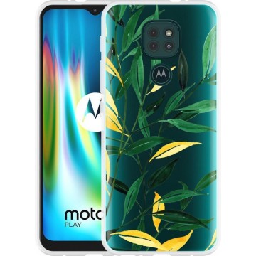 Motorola Moto G9 Play Hoesje Watercolor Flowers