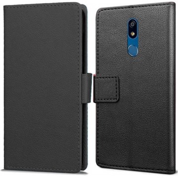 Book Wallet hoesje voor LG K40 - zwart
