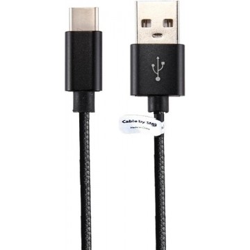 Metal Head USB C kabel laadkabel. 3 m Laadkabel snoer met stekker