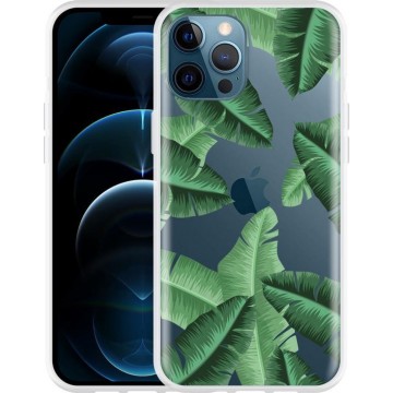 Apple iPhone 12 Pro Max Hoesje Palm Leaves