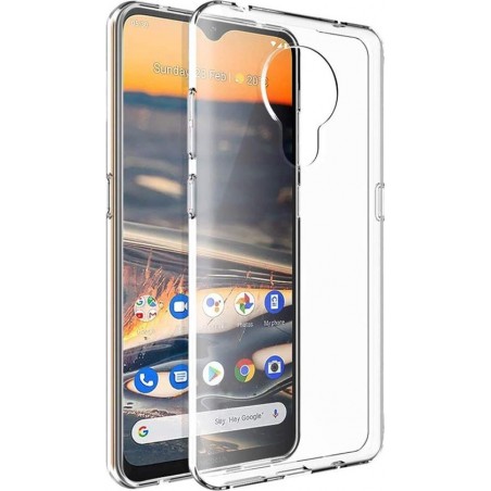 Nokia 8.3 silicone hoesje transparant