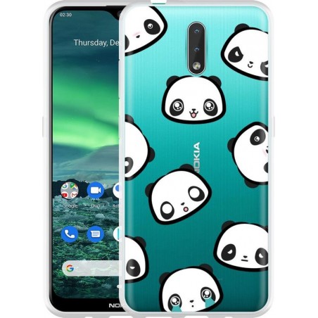 Nokia 2.3 Hoesje Panda Emotions