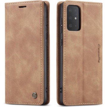 Samsung Galaxy S20 Ultra Hoesje - CaseMe Book Case - Bruin