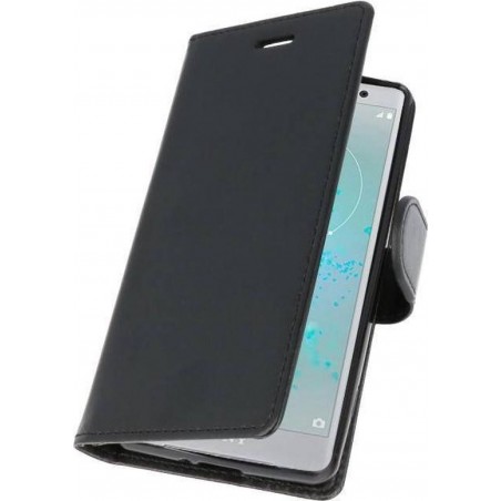 Wicked Narwal | Wallet Cases Hoesje voor Sony Xperia XZ2 Compact Zwart