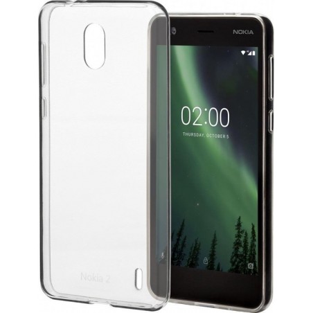 Nokia back case - transparant - voor Nokia 2