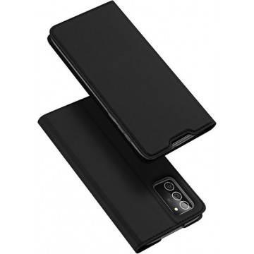 Dux Ducis - pro serie slim wallet hoes - Samsung Galaxy Note 20 - Zwart