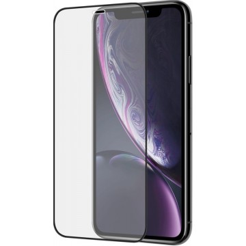Azuri Curved Tempered Glass RINOX ARMOR - Zwart frame - voor iPhone Xr / iPhone 11