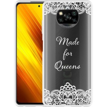 Xiaomi Poco X3 Hoesje Made for queens