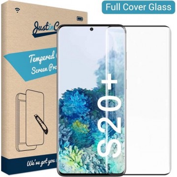Just in Case Full Cover Tempered Glass Samsung Galaxy S20 Plus Protector - Black