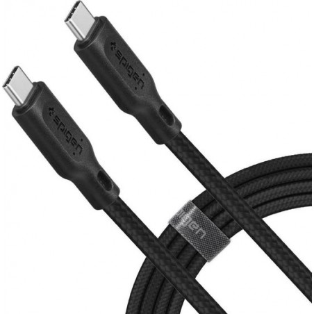 Spigen 000CA25702 USB-kabel 1,5 m 2.0 USB C Zwart