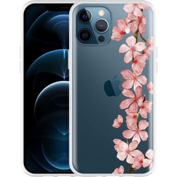 Apple iPhone 12 Pro Max Hoesje Flower Branch