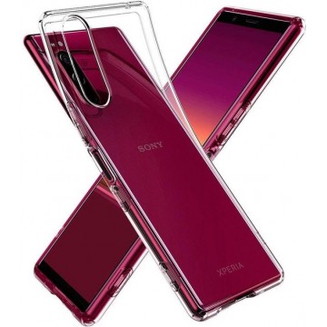 Spigen Liquid Crystal Case Sony Xperia 5 - Transparant
