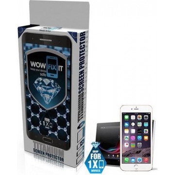 Wowfixit - vloeistof / liquid tempered glass screenprotector voor iPhone 10 (X)  - 9H