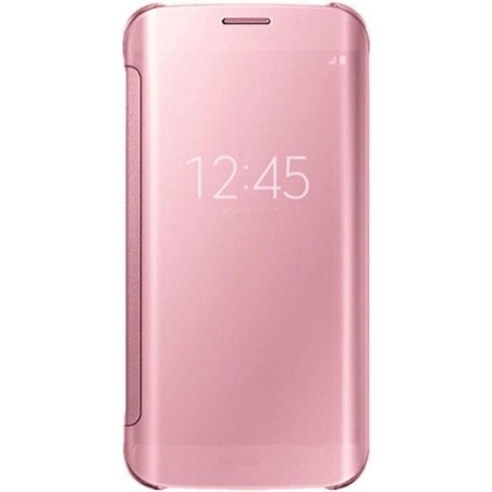 Clear View Cover voor Galaxy Note 8 _ Roze Goud