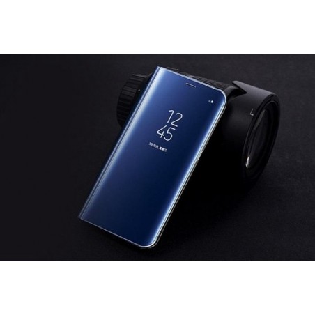Clear View Stand Cover voor de Huawei Mate 10 _ Blauw