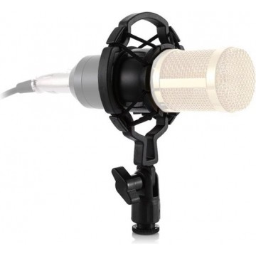 Let op type!! Kunststof microfoon Shock Mount houder staan  voor Studio opname Live uitzending  Live Show  KTV  enz.