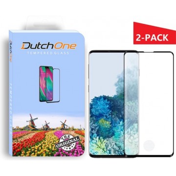 Samsung S20 screen protector - Samsung S20 screenprotector - Samsung S20 tempered glass - Edge Glue - 2-PACK