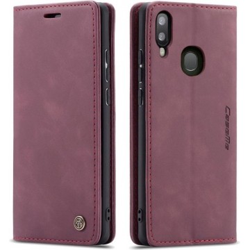 Samsung Galaxy A40 Hoesje - CaseMe Book Case - Bordeaux