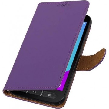 Wicked Narwal | bookstyle / book case/ wallet case Hoes voor Samsung Galaxy Xcover 4 G390F Paars