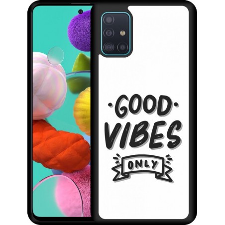 Galaxy A51 Hardcase hoesje Good Vibes