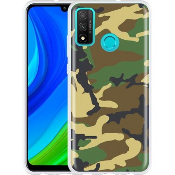Huawei P Smart 2020 Hoesje Army Camouflage Green