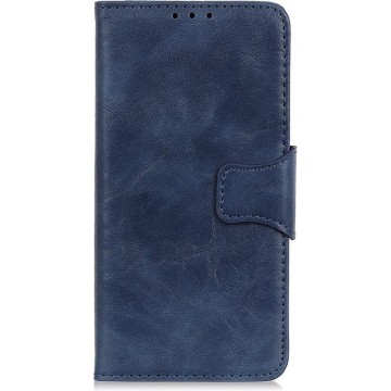 Shop4 - iPhone 11 Hoesje - Wallet Case Cabello Donker Blauw