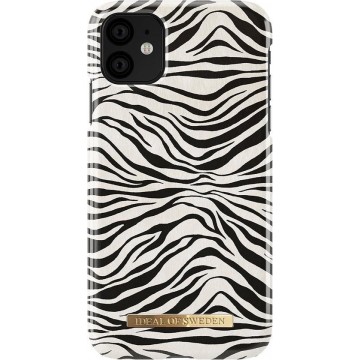 iDeal of Sweden - iPhone 11 Hoesje - Fashion Back Case Zafari Zebra