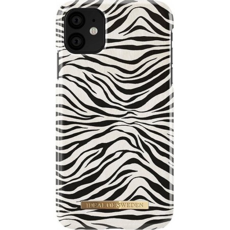 iDeal of Sweden - iPhone 11 Hoesje - Fashion Back Case Zafari Zebra