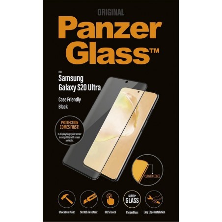 PanzerGlass Case Friendly Screenprotector voor de Samsung Galaxy S20 Ultra