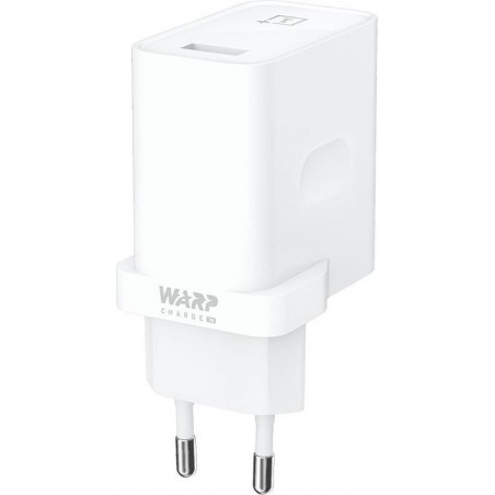 OnePlus USB Travel Charger Warp Charge 30 Power Adapter (EU) White