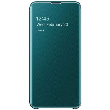 Samsung clear view cover - groen - voor Samsung Galaxy S10e