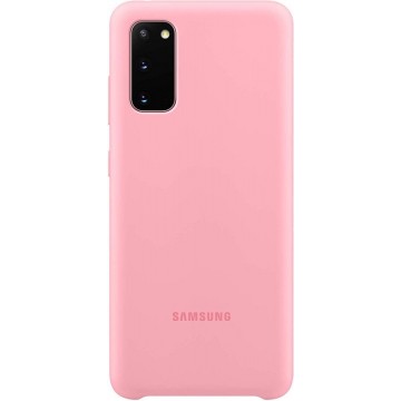 Samsung Silicone Cover - Samsung Galaxy S20 - Roze