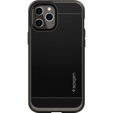 Spigen Neo Hybrid Backcover iPhone 12 Pro Max hoesje - Zwart