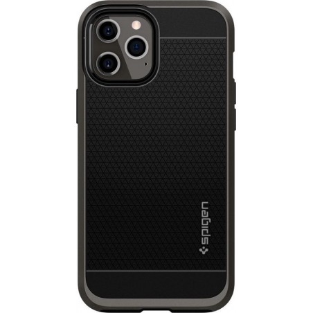 Spigen Neo Hybrid Backcover iPhone 12 Pro Max hoesje - Zwart