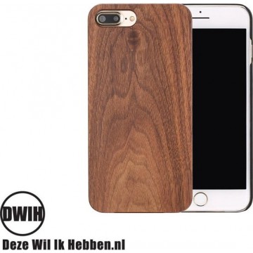 iPhone 7, 8 en SE 2020 houten case – Walnoot