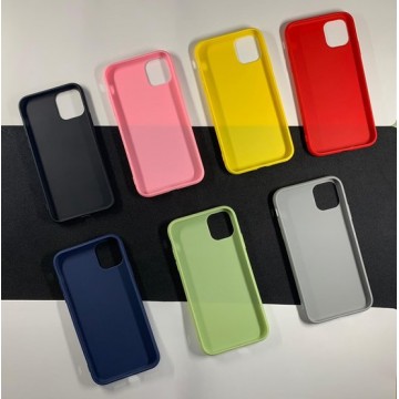 Dunne Tpu Soft Cover Phone Case Voor Iphone 11Pro Cover Shockproof Mobiele Telefoon accessoires-Geel