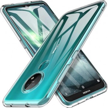 MMOBIEL Siliconen TPU Beschermhoes Voor Nokia 7.2 - 6.3 inch 2019 Transparant - Ultradun Back Cover Case