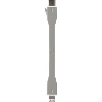 Xtorm - USB-C naar Lightning oplaadkabel - Korte kabel speciaal voor alle XB3-serie powerbanks - Grijs