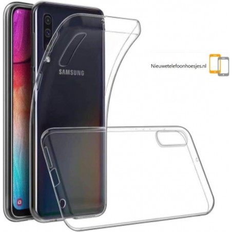 Nieuwetelefoonhoesjes.nl / Samsung Galaxy A70 Transparant siliconen hoesje