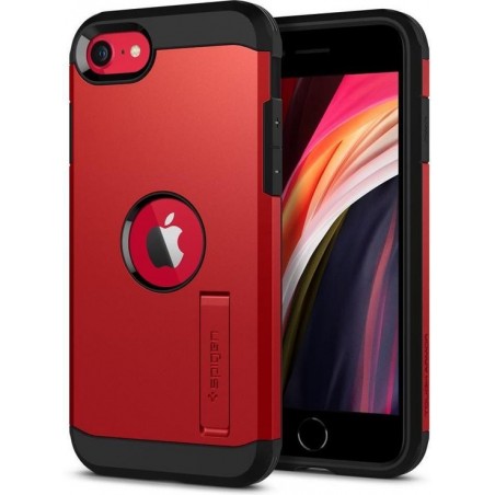 Spigen Tough Armor Case Apple iPhone SE 2020 - Rood