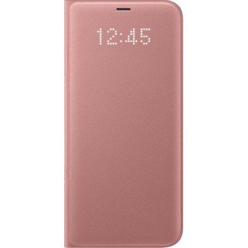 Samsung LED view cover - roze - voor Samsung G955 Galaxy S8 Plus