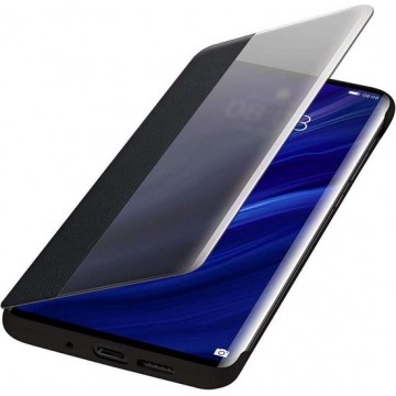 Huawei view flip cover - zwart - voor Huawei P30 Pro