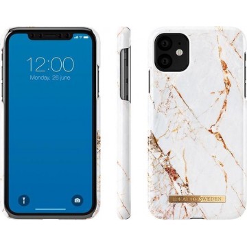 iDeal of Sweden Fashion Backcover iPhone 11 hoesje - Carrara Gold