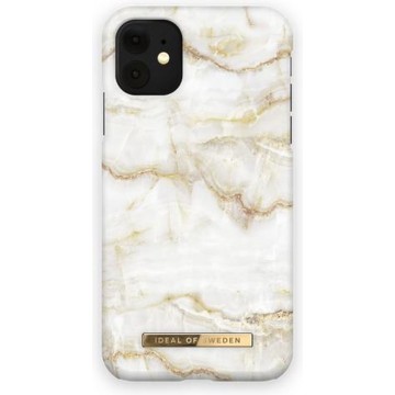 iDeal of Sweden Fashion Case iPhone 11/XR Golden Pearl Marble